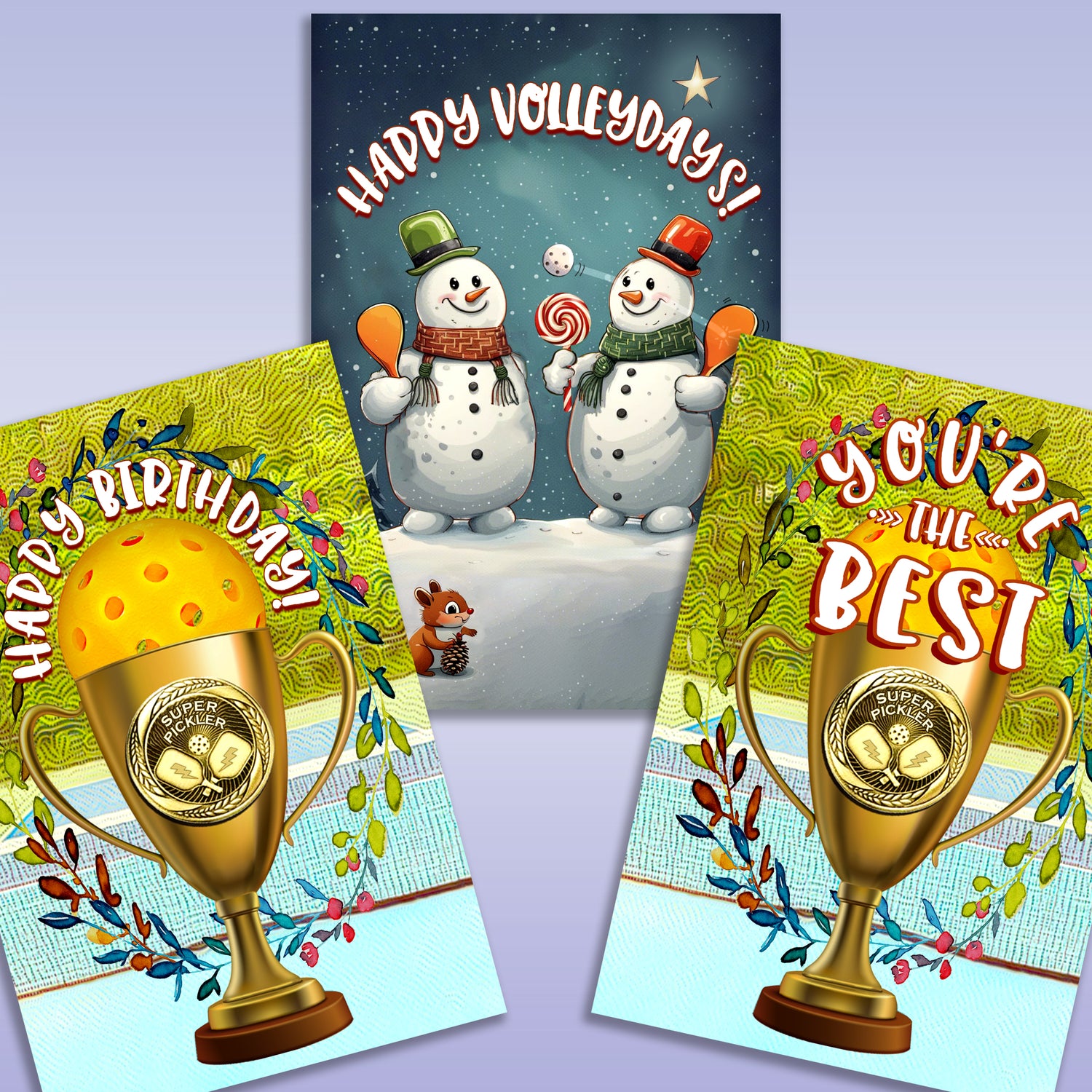 Pickleball birthday and holidays