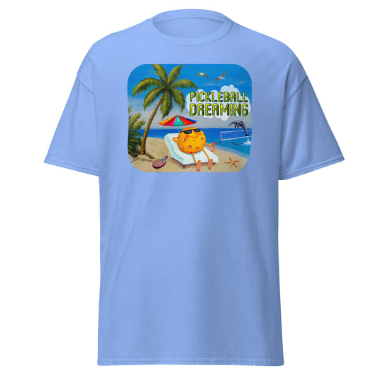 Fun Pickleball Shirt, Pickleball Dreaming, Graphic on Front